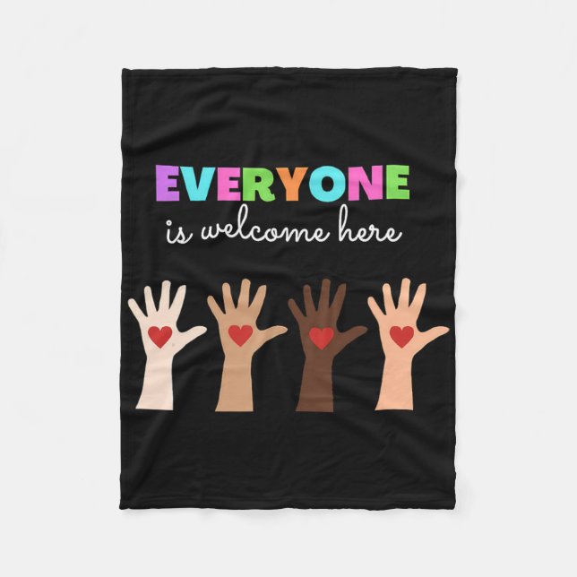 Cobertor De Velo Todos São Bem-Vindo Aqui Professor Idaho 72 (Frente)