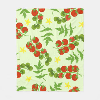 Cobertor De Velo Tomate Tango: Impressão de vegetais venenosos