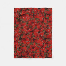 Cobertor De Velo Tomates Fleece Blanket