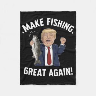 Cobertor De Velo Torne a Pesca Grande Novamente Trump Engraçado