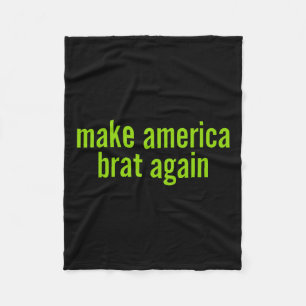 Cobertor De Velo Torne America Brat Novamente Kamala 2024 Trump Par