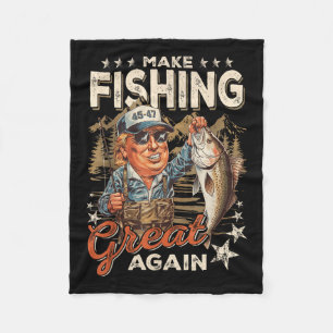 Cobertor De Velo Torne Engraçado O Excelente De Pesca Da Bandeira A
