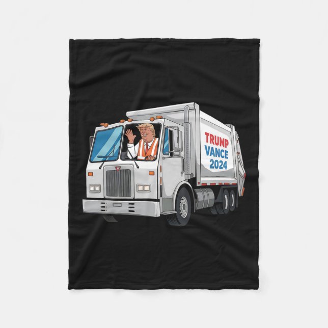 Cobertor De Velo Torne o Excelente americano Garbyge novamente Trum (Frente)