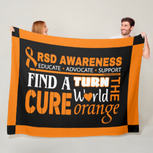 Cobertor De Velo Torne o Mundo Laranja...RSD
