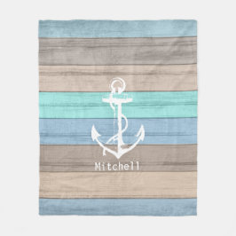 Cobertor De Velo Torres e Âncoras Náuticas da Madeira de Praia russ