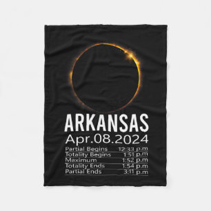 Cobertor De Velo Total do Eclipse Solar abril 8 2024 Calendário do