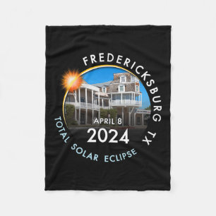 Cobertor De Velo Totalidade do Eclipse Solar Fredericksburg T 2024