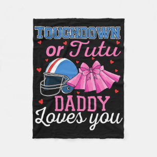 Cobertor De Velo Touchdown Ou Tutu Papai Te Ama Futebol Ba