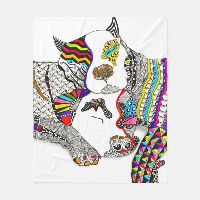 Cobertor De Velo Touro Bonito Te Ama (Frente)