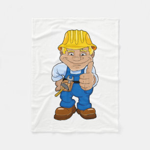 Cobertor De Velo Trabalhador com Hat do Duro