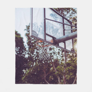Cobertor De Velo Trabalho de arte de basquete incrível