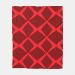 Cobertor De Velo Traços de pincel vermelho, legal, de tendências, u