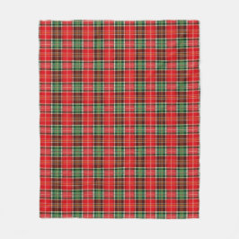 Cobertor De Velo Traditional Christmas Plaid