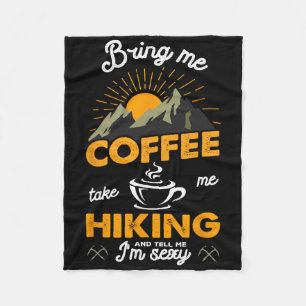 Cobertor De Velo Traga-me Café Leve-me Para Caminhar E Diga Que Sou