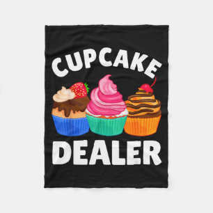 Cobertor De Velo Traje de Cupcake Legal Para Homens Mulheres Assar