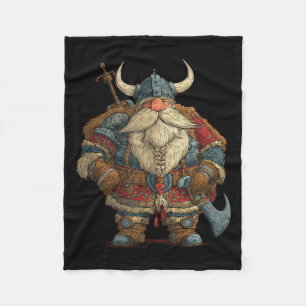 Cobertor De Velo Traje engraçado de Papai Noel Viking para meninos
