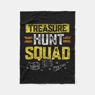 Cobertor De Velo Treasure Hunt Squad Hunter Treasures Caçando Treas
