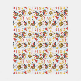 Cobertor De Velo Treasure Island Pirate Fleece Blanket