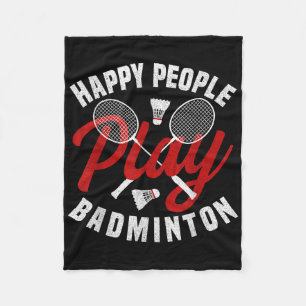 Cobertor De Velo Treinador de Badminton Jogo Feliz Shuttle Playe Ba