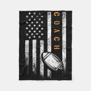 Cobertor De Velo Treinador de Futebol Americano Flag Futebol Traine