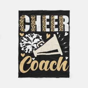 Cobertor De Velo Treinador de Torcida Coach Leopard Treinador de Ch