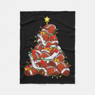 Cobertor De Velo Treinador do jogador de pijamas da Árvore de Natal