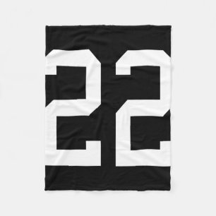 Cobertor De Velo Treinamento de Futebol Number 22 Byck Design