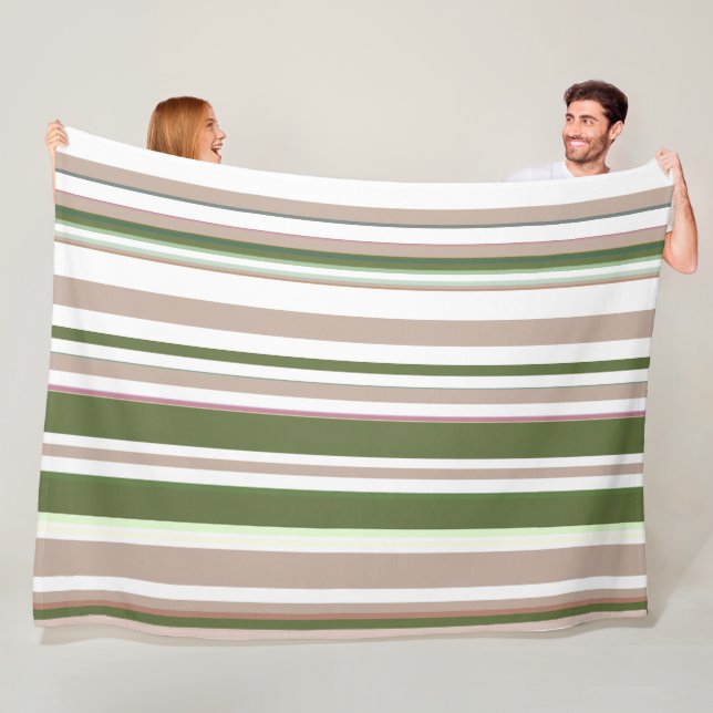 Cobertor De Velo Trendy Modern Boho Chic Stripes (In Situ)