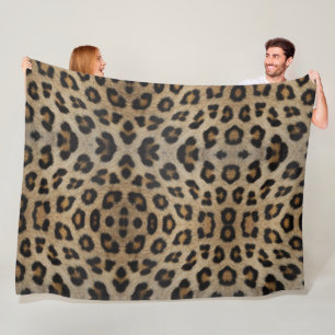 Cobertor De Velo Trendy na moda-leopardo padrão-impressão