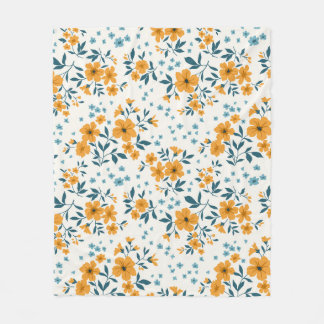 Cobertor De Velo Trendy, padrão floral de vintage. Sem fim de