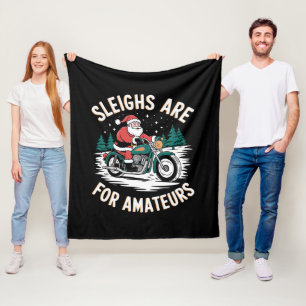 Cobertor De Velo Trenós São Para Amadores De Natal Motoqueiro