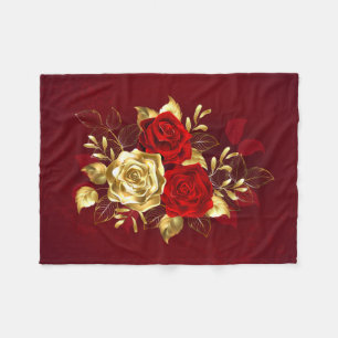 Cobertor De Velo Três Rosas de joalharia