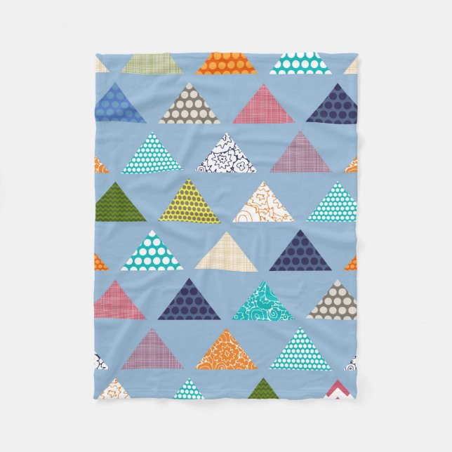 Cobertor De Velo triângulo seavive azul (Frente)