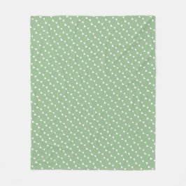 Cobertor De Velo Triângulos Minúsculos Minimalistas em Sage Poeiren