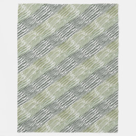 Cobertor De Velo Tribal Green Stripes Abstract Pattern 