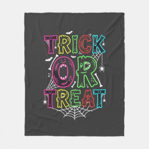 Cobertor De Velo Trick or Treat Desenho de Teia de Aranha de Hallow