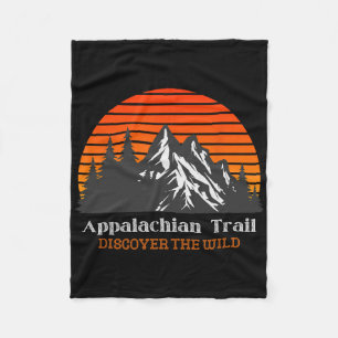 Cobertor De Velo Trilha Appalachiana Vintage Caminhada Montanha Pôr