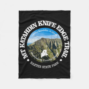 Cobertor De Velo Trilha Knife Edge Vintage Monte Katahdin Montanha