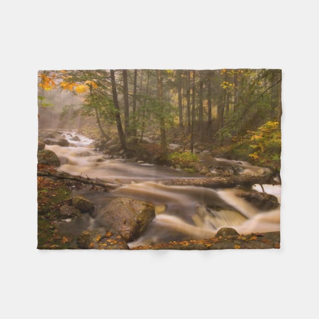 Cobertor De Velo Trilhas Fluindo Appalachian Trail | Vermont (Frente (Horizontal))