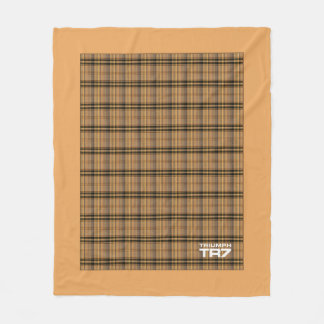 Cobertor De Velo Triumph TR7 - Tan Tartan / Xadrez