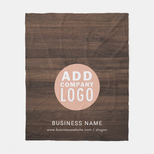 Cobertor De Velo Troca de Promocional para a sua empresa de logotip (Frente)