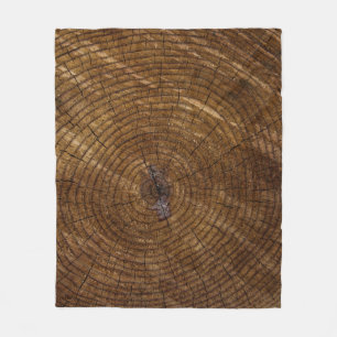 Cobertor De Velo Tronco de árvore marrom