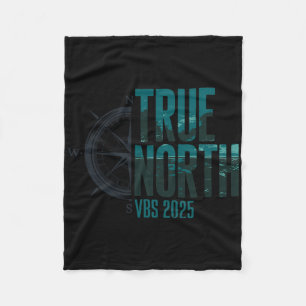 Cobertor De Velo True North Vbs 2025 Cristo Aventura Férias Bíblia