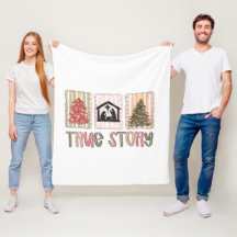 True Story Christmas Fleece Blanket