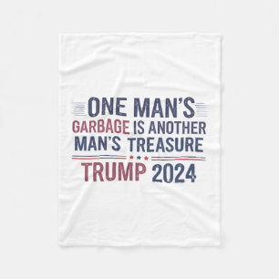 Cobertor De Velo Trump 2024 Garge de um homem é outro tesouro