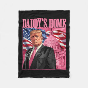 Cobertor De Velo Trump 2024 Leve a América Ck Home Trump Pink