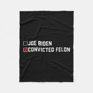Cobertor De Velo Trump 2024 Vs Joe Biden Ballot Paper Engraçado 202