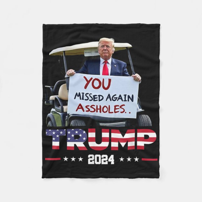 Cobertor De Velo Trump 2025  (Frente)