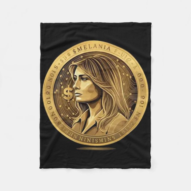 Cobertor De Velo Trump And Melania Currency Launches Meme Coin Trum (Frente)