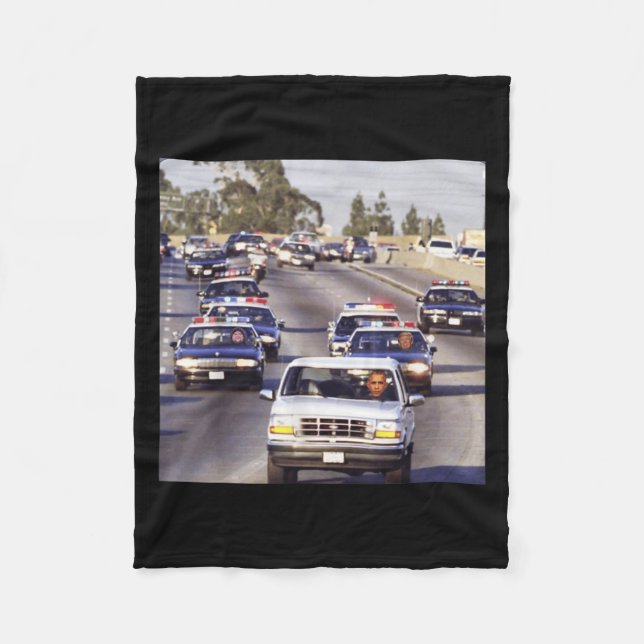 Cobertor De Velo Trump E Jd Vance Em Carros Policiais Perseguindo O (Frente)